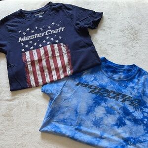 Master craft & Moomba Tees. Size Small.